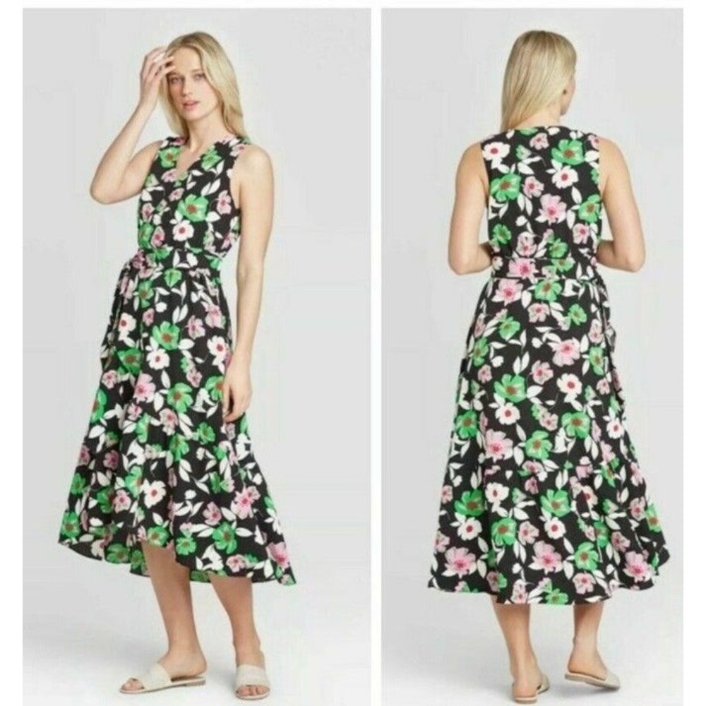 Who What Wear Wrap Maxi Dress